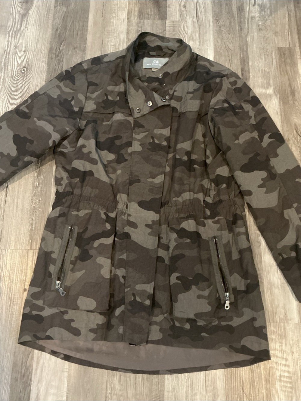 Tart Collections Women's Cory Camouflage Utility Rain Jacket Size L